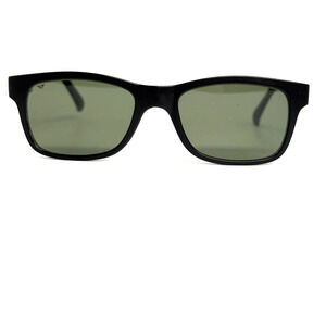 Vincent Chase Mens Black Eyeglasses Frames Polarized Clip-on 49-18-140 20250